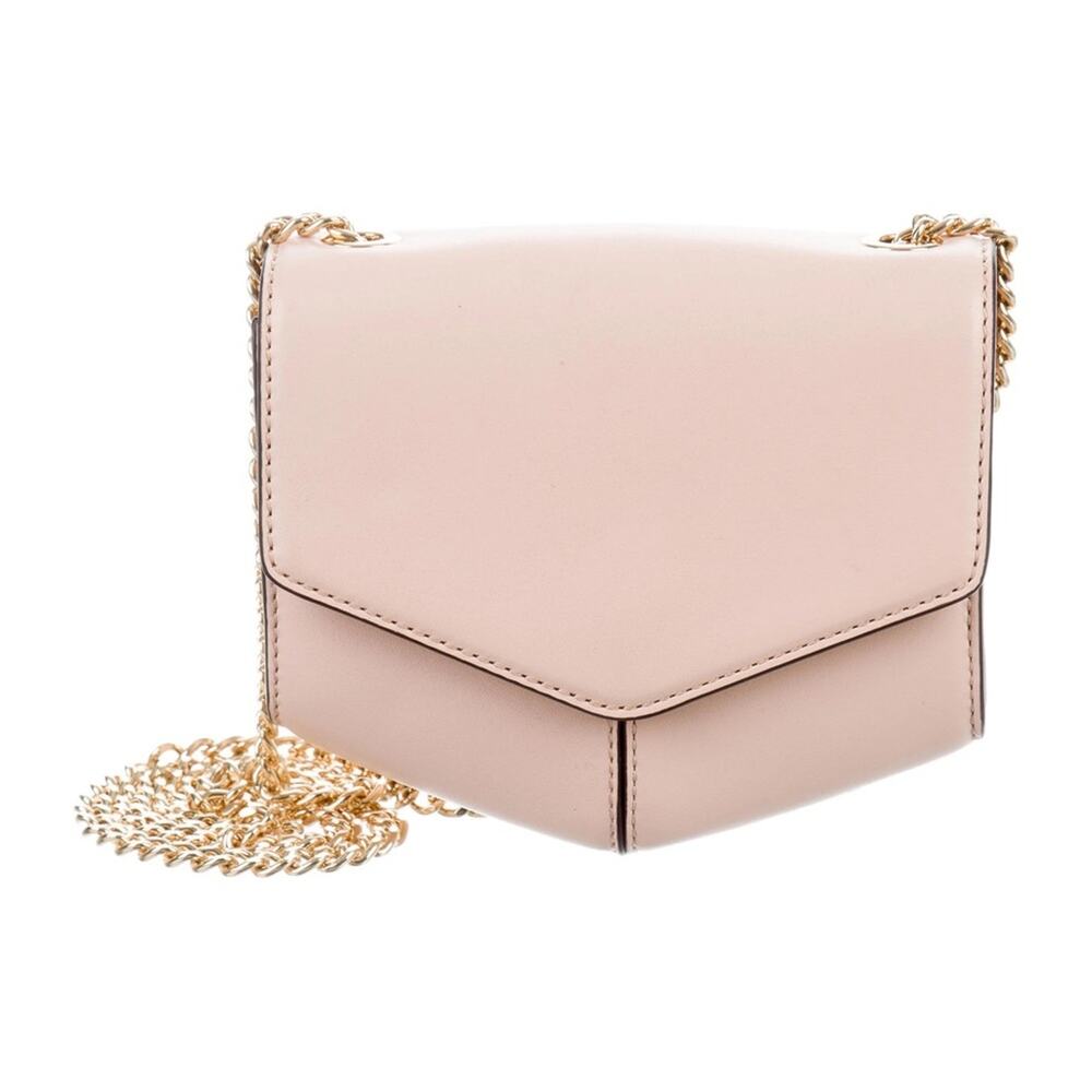 Sandro Lou Crossbody Bag in Blush Leather Pink - Picture 3 of 8